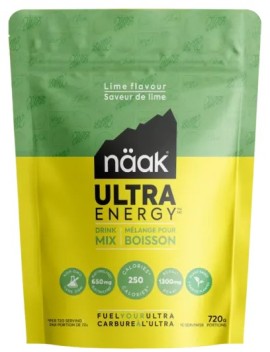 Näak Ultra Energy Drink Mix Πόσιμοι Υδατάνθρακες Γεύση Lime, 720g