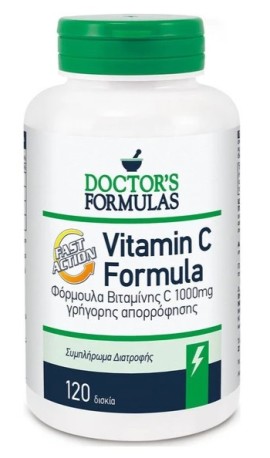 Doctors Formulas Vitamin C Formula Fast Action 120 κάψουλες