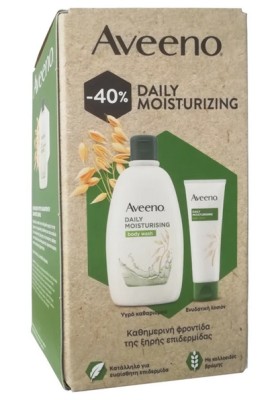 Aveeno Πακέτο Προσφοράς Daily Moisturising Body Wash 500ml & Body Lotion 200ml