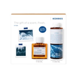 Korres Promo Κύμα Eau de Toilette Ανδρικό Άρωμα, 50ml & Shower Gel Αφρόλουτρο, 250ml