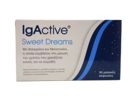 IgActive Sweet Dreams 30 μαλακές κάψουλες