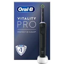 Oral-B Vitality Pro Ηλεκτρική Οδοντόβουρτσα Μαύρη, 1 τεμάχιο