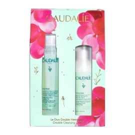 Caudalie Vinoclean Double Cleansing Duo Gift Set Λάδι Καθαρισμού & Ντεμακιγιάζ 75ml & Απαλός Αφρός Καθαρισμού Προσώπου 50ml