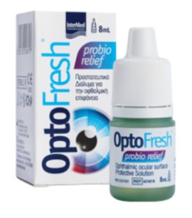 InterMed OptoFresh Probio Relief Οφθαλμικές σταγόνες για Προστασία από Ξηροφθαλμία 8ml