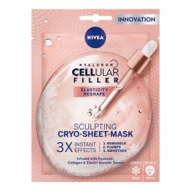 Nivea Hyalouron Cellular Filler Υφασμάτινη Μάσκα Κρυοθεραπείας 1τμχ