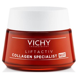 Vichy Liftactiv Collagen Specialist Night Αντιγηραντική Νυκτός 50ml