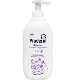 Proderm Sleep Easy Σαμπουάν & Αφρόλουτρο για Ηλικίες 1-3 Ετών 400ml