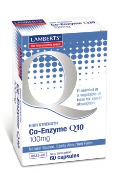 LAMBERTS Co-Enzyme Q10 100mg 60 ταμπλέτες
