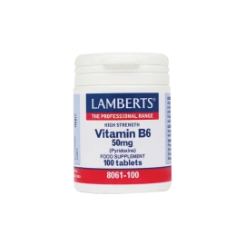 Lamberts Vitamin B6 50mg 100 ταμπλέτες