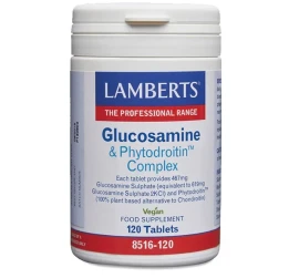 Lamberts Glucosamine & Phytodroitin Complex Συμπλήρωμα Για Την Υγεία Των Αρθρώσεων, 120 Ταμπλέτες