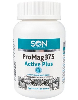 Science of Nature ProMag 375 Active Plus 60 δισκία