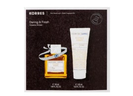 Korres Promo Daring & Fresh Oceanic Amber Ανδρικό Άρωμα EDT 50ml, Aftershave Balm 125ml & Δώρο Βραχιόλι Καλής Τύχης