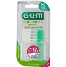 GUM Soft Picks Original (632), Οδοντιατρικές Οδοντογλυφίδες, 50 τεμάχια