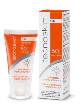 Tecnoskin Sun Protect Face Creme SPF50+ Color Αντηλιακή Κρέμα Προσώπου με Χρώμα 50ml