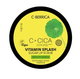 Natura Siberica C+Cica C-Berrica Vitamin Splash Smooth Renew Lip Scrub με Ζάχαρη για Απαλή Απολέπιση, 10ml