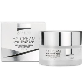 Galenia Hy Cream Αντιγηραντική Κρέμα Προσώπου Ημέρας με SPF18 για Ξηρές Επιδερμίδες 50ml