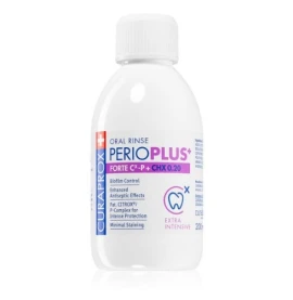 Curaprox Perio Plus Forte CHX 0,20 Στοματικό Διάλυμα με Υψηλή Συγκέντρωση Χλωρεξιδίνης, 200ml