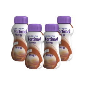 Nutricia Fortimel Energy Choco Θρεπτικό Συμπλήρωμα Διατροφής Υψηλής Ενέργειας με Γεύση Σοκολάτα 4x200ml