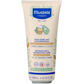 Mustela Detangling & Nourishing Care Παιδική Κρέμα Μαλλιών για Μακριά, Κυματιστά ή Σγουρά Μαλλιά, 200ml