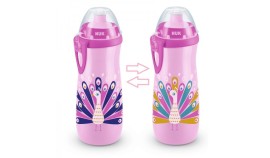 Nuk First Choice Sports Cup 24m+ Μπιμπερό Που Αλλάζει Χρώμα με Καπάκι Push-Pull 450ml