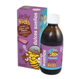 Eladiet Jelly Kids Sweet Dreams Παιδικό Σιρόπι με μελατονίνη, βασιλικό πολτό & μελισσόχορτο, με γεύση φρούτων, 150ml