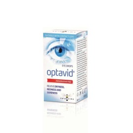 Uplab Optavid Eye Drops Οφθαλμικές Σταγόνες Για Ενυδάτωση 10ml