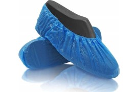 Ποδονάρια πλαστικά μιας χρήσης μπλε (100τμχ)