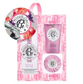 Roger & Gallet Πακέτο Προσφοράς Feuille de The Fragrant Wellbeing Water Perfume 100ml & Δώρο Perfumed Soap Bar 50g & Wellbeing Shower Gel 50ml