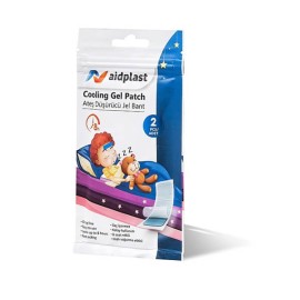 Aidplast Cooling Gel Patch Έμπλαστρο Υδρογέλης για την Μείωση του Πυρετού, 2τεμ