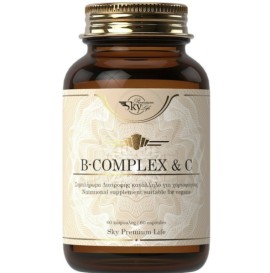 Sky Premium Life B-Complex & Vitamin C 60 ταμπλέτες