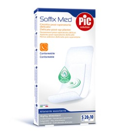 Pic Solution Soffix Med Αυτοκόλλητες Γάζες 20cm x 10cm 5τμχ