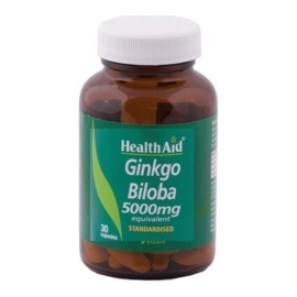 Health Aid Ginkgo Biloba  5000mg 30 κάψουλες