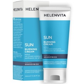 Helenvita Sun Burning Cream Αντιφλογιστική Κρέμα, 100ml