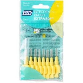 TePe Μεσοδόντια Βουρτσάκια Extra Soft Κίτρινο 0.7mm 8τμχ