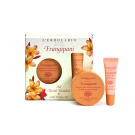L’Erbolario Frangipani Kit Piccoli Desideri Lip Balm λάμψης 10ml & ενυδατική Κρεμά Χεριών 40ml