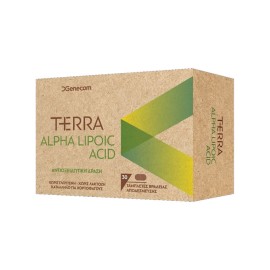 Genecom Terra Alpha Lipoic Acid Συμπλήρωμα Διατροφής με Αντιοξειδωτική Δράση 30tabs