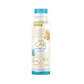 Panthenol Extra Sun Care Invisible Mist Αντηλιακό Προσώπου SPF50, 100ml