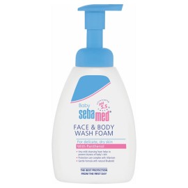 Sebamed Baby Face & Body Wash Foam Βρεφικό Αφρόλουτρο Προσώπου & Δέρματος 400ml