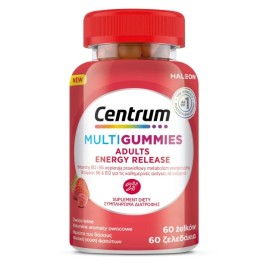 Centrum MultiGummies Adult Energy Release Πολυβιταμίνη Ενέργειας, 60ζελεδάκια