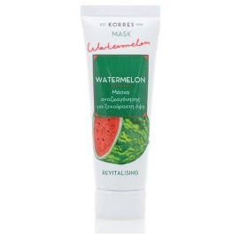 Korres Face Mask Watermelon Μάσκα Αναζωογόνησης Καρπούζι Όλοι οι τύποι δέρματος 18ml