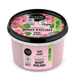 Organic Shop Firming Body Polish Aπολεπιστικό ΣώματοςTριαντάφυλλο & Αλάτι, 250ml