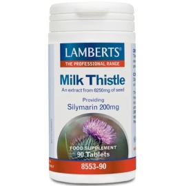 Lamberts Milk Thistle (Γαϊδουράγκαθο) 6250mg, 90 ταμπλέτες