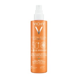 Vichy Capital Soleil Cell Protect Water Fuid Spray SPF50+ Αντηλιακό Σπρέι Σώματος 200ml