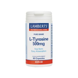 Lamberts L-Tyrosine 500mg 60 κάψουλες