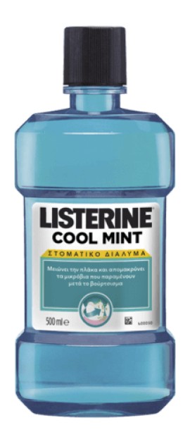 Listerine Cool Mint Στοματικό Διάλυμα 500ml