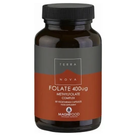 Terranova Folate 400mg Complex Συμπλήρωμα Φυλλικού Οξέος 50caps