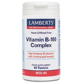 Lamberts Vitamin B-100 Complex 60 ταμπλέτες