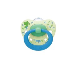 Nuk Signature Pink Πιπίλα Σιλικόνης Μπλε χρώμα 6-18m 1μχ