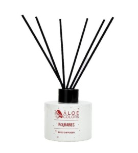 Aloe Colors Reed Diffuser Kourabies Αρωματικό Χώρου, 1 τεμάχιο