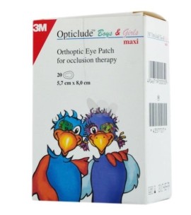 3M Opticlude Boys & Girls Mini 20pcs